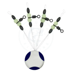 Colmic Stoppers Fluo Beads Oval