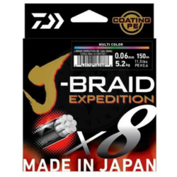 Daiwa Lenza intrecciata J´Braid EXP X8 300 m