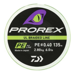 Daiwa Lenza intrecciata Prorex UL 150 m