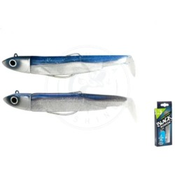 Fiiish Esca morbida Black Minnow Double Combo Offshore 25g 120 mm