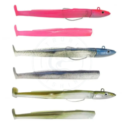 Fiiish Esca morbida Black Eel Combo Offshore 40g 150 mm