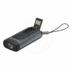 Led lenser Portachiavi con torcia ricaricabile da 4 GB con memoria di sicurezza K46R