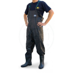 Lineaeffe PVC Chest Wader Black