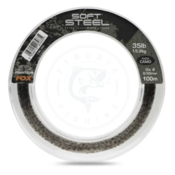 Fox international Lenza da pesca per carpe Soft Steel Fleck 100 m