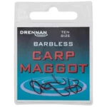 Drennan Carp Maggot Hooks - Barbless