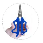 COLMIC GRIP - SOFT BRAID SCISSORS 4"